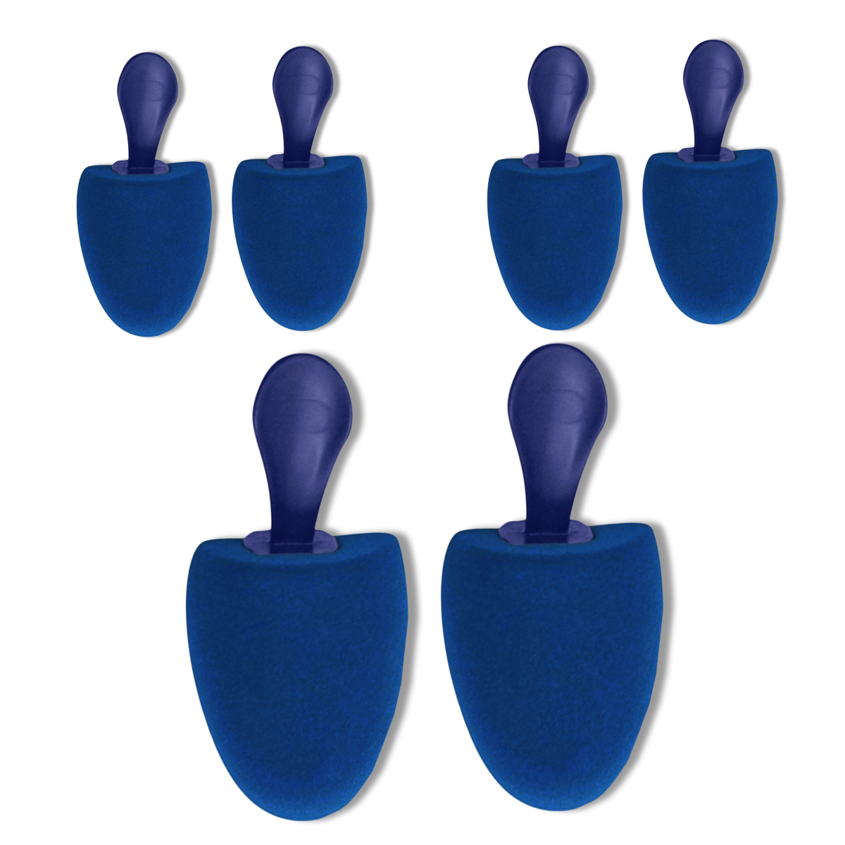 Foam Fit Schuhspanner - Rund Gr. 37-41 - Set zu 3 Paar - Schuhformer Schuhstrecker