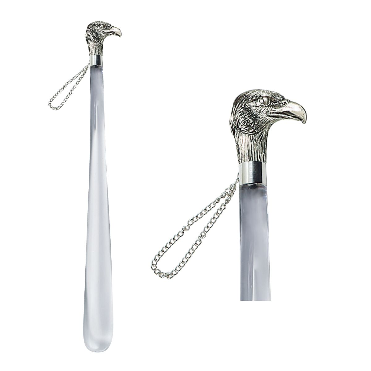 Schmuck Schuhanzieher Motiv Adler - Schuhlöffel – Anziehhilfe aus hochwertigem Kunststoff Schmuck Schuhanzieher Motiv Adler - Schuhlöffel – Anziehhilfe aus hochwertigem Kunststoff