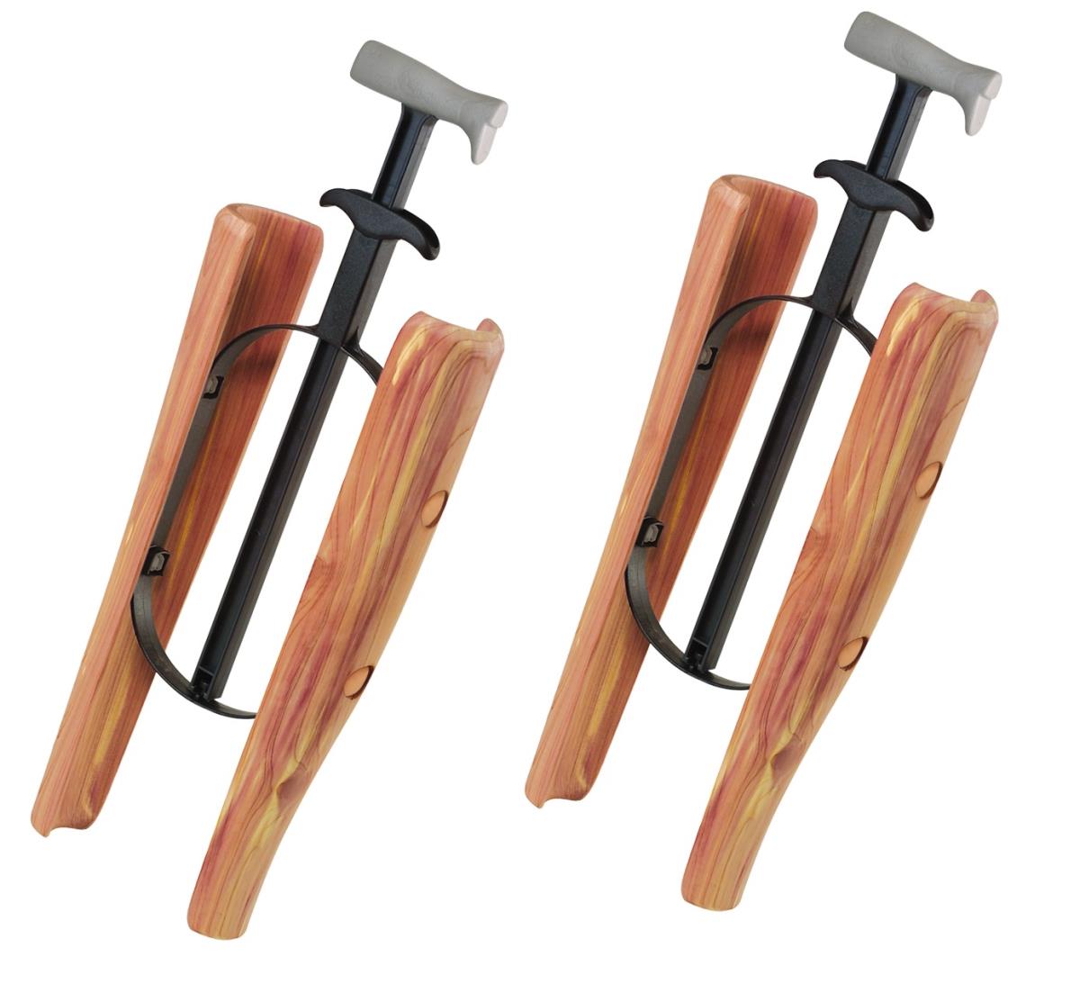 Stiefelspanner Zedernholz 35 cm lang Stiefelhalter Schaftformer mit GRAVUR