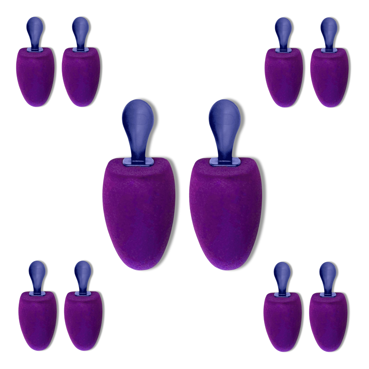 Foam Fit Schuhspanner - Comfort Gr. 38-42 - Set zu 5 Paar - Schuhformer Schuhstrecker