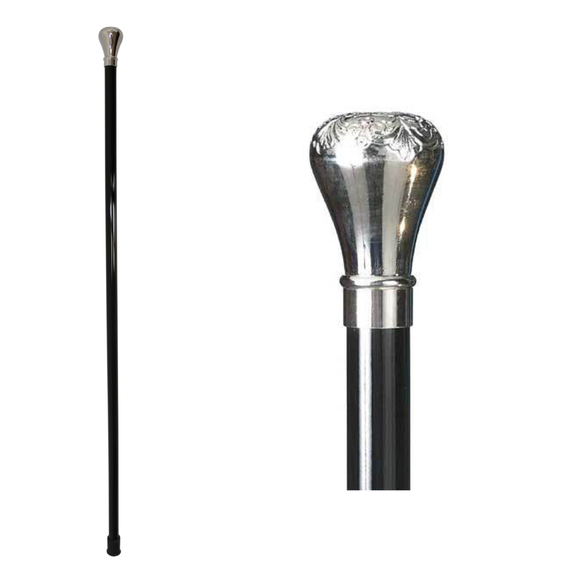 Gehstock mit Griffmotiv Knauf - Spazierstock - Flanierstock
