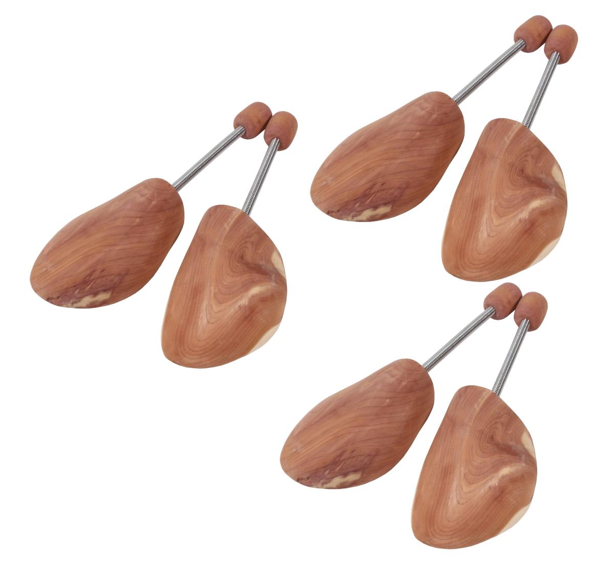 Red Cedar Spiralspanner - 3 Paar - Universal Schuhformer für jeden Schuh