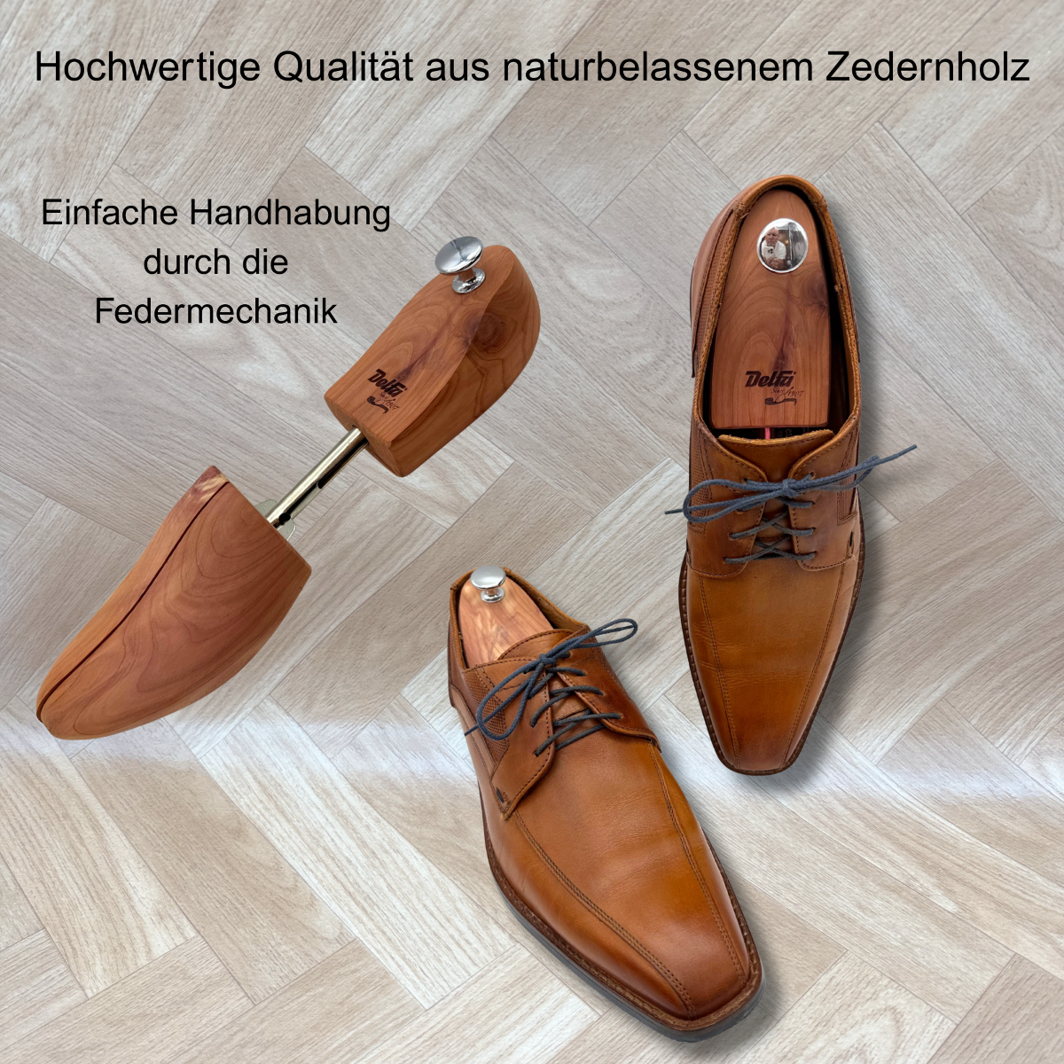 Delfa Lord Cedar Premium Schuhspanner Schuhformer Herren Gr. 40 / 41