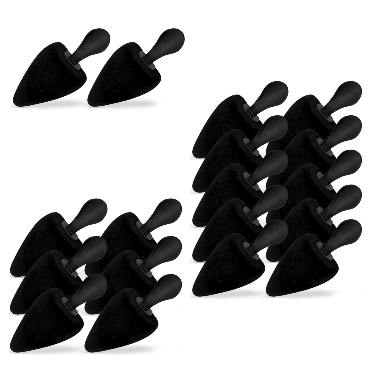 Schaumstoff Schuhspanner - Spitz - Größe 39-42 - Schuhformer Schuhstrecker